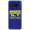 caution zombies crossing t shirt x large funny walking brains awesome Samsung Galaxy S8