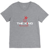 king dead V-Neck Tee