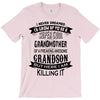 Super Cool Grandmother Of A Freaking Awesome Grandson T-Shirt