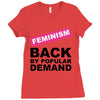 feminism Ladies Fitted T-Shirt
