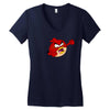now with fists Women's V-Neck T-Shirt