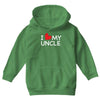 I Love My Uncle Youth Hoodie
