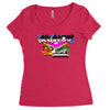 arkanoid retro game, ideal gift or birthday present. Women's Triblend Scoop T-shirt