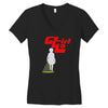 go girll Women's V-Neck T-Shirt