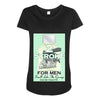 2 stroke aftershave, ideal birthday gift present. Maternity Scoop Neck T-shirt