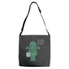 monster issues cthulhu Adjustable Strap Totes