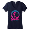 let's play the game eightees Women's V-Neck T-Shirt