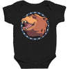 Cheeseburger! The bear in Far Cry 5 Baby Bodysuit