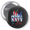 navy dad Pin-back button