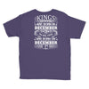 Real Kings Are Born On December 27 Youth Tee