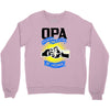 opa der mann der mythos die legende 1 Crewneck Sweatshirt