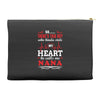 There's This Boy Who Stole My Heart He Calls Me Nana Accessory Pouches