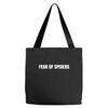 fear of spiders Tote Bags