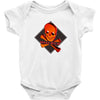 3d skull squad Baby Bodysuit