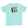 team 10 american flag Youth Tee