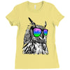 cool owl Ladies Fitted T-Shirt