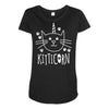 kitticorn Maternity Scoop Neck T-shirt
