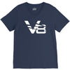 v8 motor sport sound drag race tuning hotrod route 66 turbo big V-Neck Tee