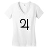 GOOD DATE 21 Women's V-Neck T-Shirt