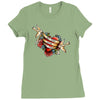 not today satan Ladies Fitted T-Shirt