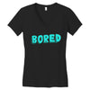 bored Women's V-Neck T-Shirt