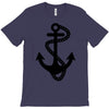 anchor sailor t shirt fashion cross top tee nautical tshirt retro tatt T-Shirt