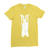 disheveled tuxedo Ladies Fitted T-Shirt