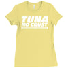 tuna no crust Ladies Fitted T-Shirt