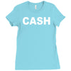 cash Ladies Fitted T-Shirt