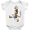 pirate ninja zombie w i p Baby Onesie