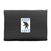keep left shark Accessory Pouches