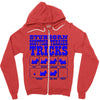 stubborn tricks Zipper Hoodie