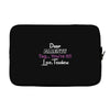 Dear Parents Tag You're It Love Teachers Women's Laptop sleeve