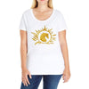 bahubali empire gold Ladies Curvy T-Shirt