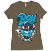 mr.blu ray Ladies Fitted T-Shirt