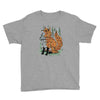 polygon fox graphic Youth Tee