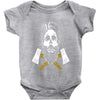 lumberjack skull Baby Onesie