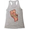 bacon forever Racerback Tank