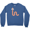 cacing bae senyum Crewneck Sweatshirt