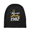 kings are born in 1982 Baby Beanies
