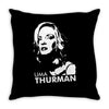 uma thurman Throw Pillow