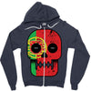 portugal till i die Zipper Hoodie