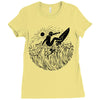 surf and shine Ladies Fitted T-Shirt