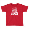 v5 eat sleep shoot Toddler T-shirt