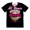 quens are born [your date] All Over Women's T-shirt