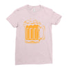 iowa city beer Ladies Fitted T-Shirt