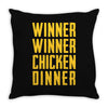 winner winner chicken dinner 2 Throw Pillow