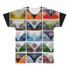 vw camper van fronts, ideal gift or birthday present All Over Men's T-shirt