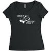drive it like you stole it Women's Triblend Scoop T-shirt