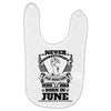 Never Underestimate Dog Rescuer Who Was Born June Baby Bibs